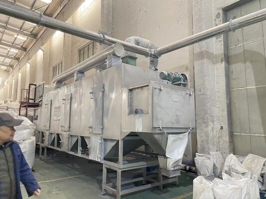 24m Chemical Drying Equipment For Polyester Continuous Mesh Belt Dryer