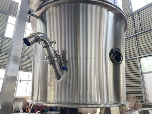 secador de la cama flúida 200kg en secador en lecho fluidificado del aparato en lecho fluidificado farmacéutico