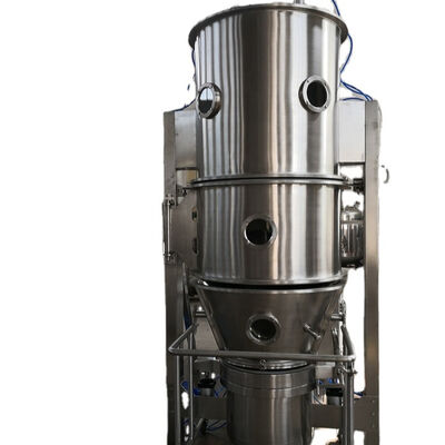 Large Capacity SUS304 Fluid Bed Granulator FG-2000 Model 9kw Electric Heater