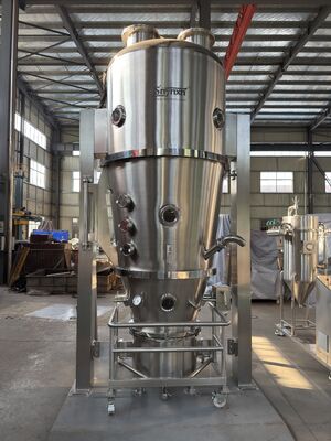 Stainless Steel Fluid Bed Dryer for Industrial Powder Drying Applications