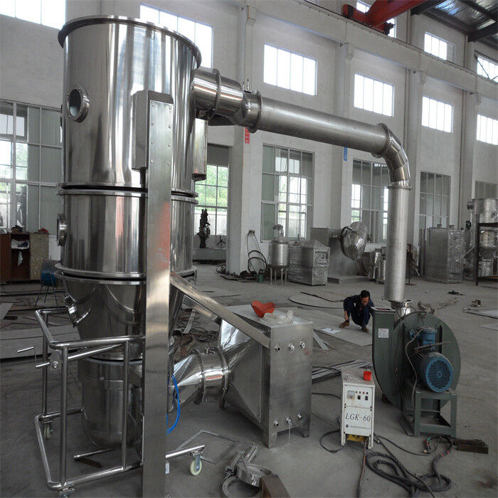 Intermittent Operational Method Fluidized Bed Dryer For High Water Evaporation Of 160-210 KG/H