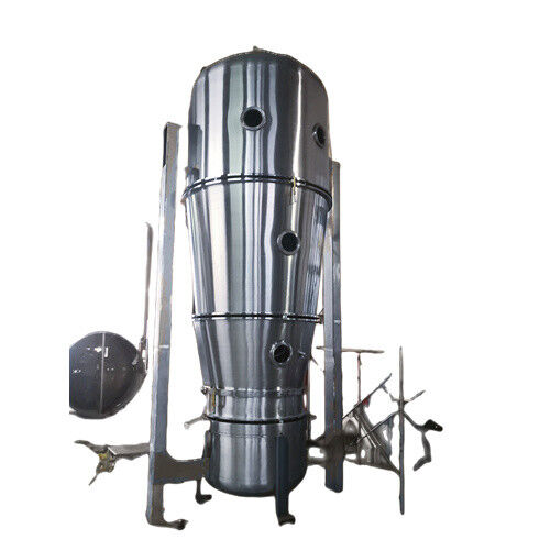 CIP Fluid Bed Granulator FBC-100 80kg Capacity 700mm Diameter For Precision Pharmaceutical Coating