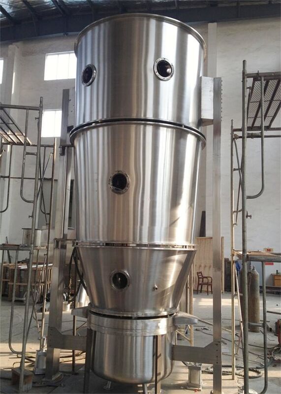 Máquina secadora de lecho fluidizado tipo lote de trabajo del secador Fbd de tamaño de laboratorio FG-1.5