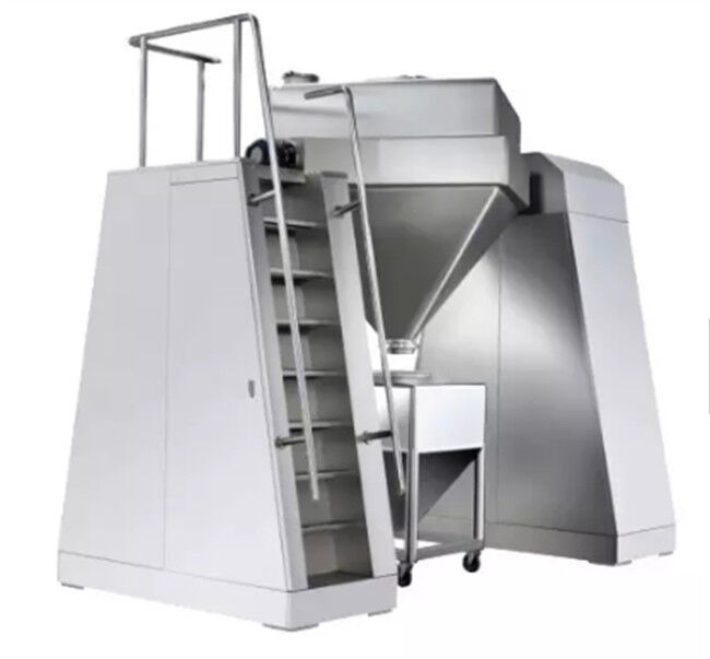 Large Scale GMP Square Cone Mixer Nutritional Supplements Mixing Machine Powder
