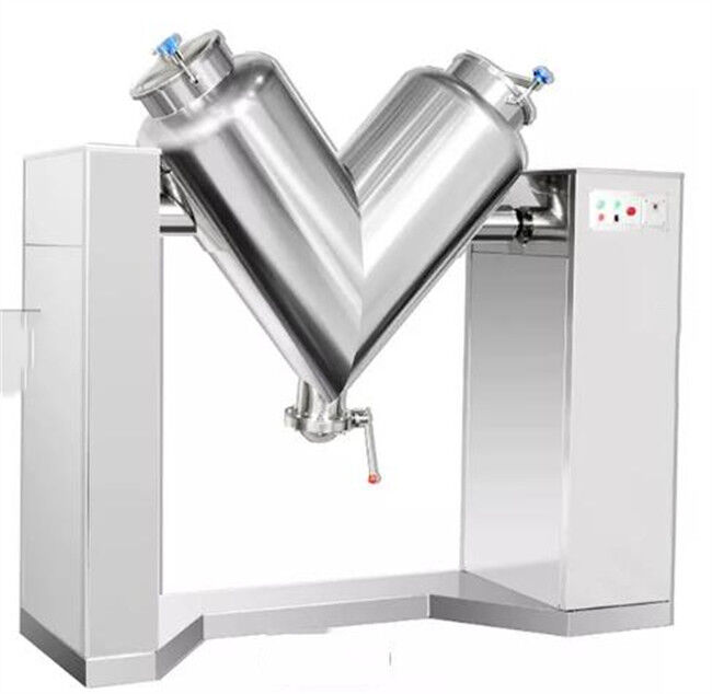 VHJ Model 1 Ton Agitator Powder Multi Direction Mixer V Type Chemical Powder Mixer
