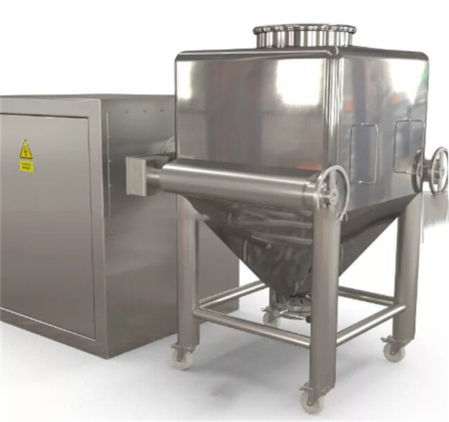 Large Scale Industrial IBC Stainless Steel Automatic Pharmaceutical Substances Blender IBC Bin