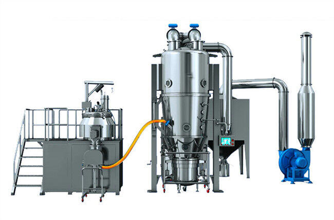 FG Type Pharmaceutical Fluid Bed Equipment Chemical Foodstuff Coffee Drying Machine
