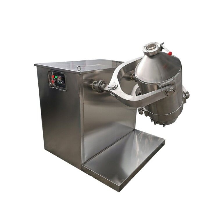 Full Auto Powder Mixing Machine 3D Powder Chemical Multifunctional 480V