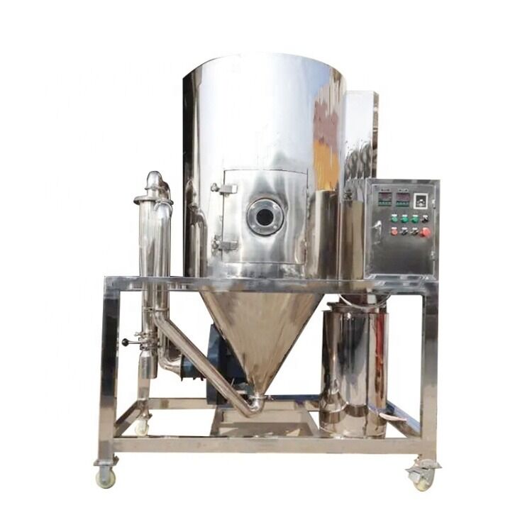 Food Beverage Liquid To Powder Spray Dryer Stainless Steel 5-1000kg/h Evaporation Capacity