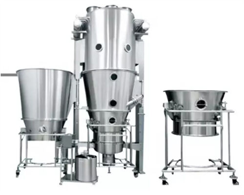 ISO Medicine Fluid Bed Coater Granulator Machine Granules And Pellet Coating Machine