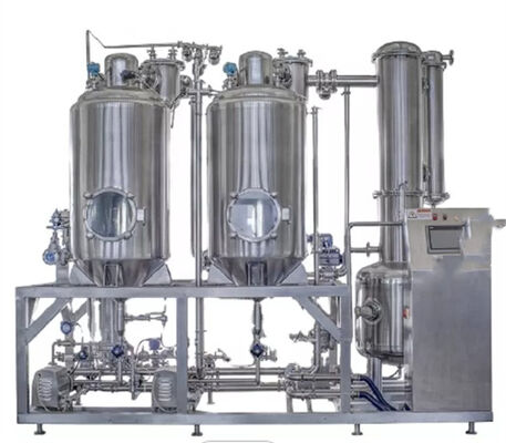 Líquido GMP Evaporador de baja temperatura Evaporador al vacío Evaporador de película descendente
